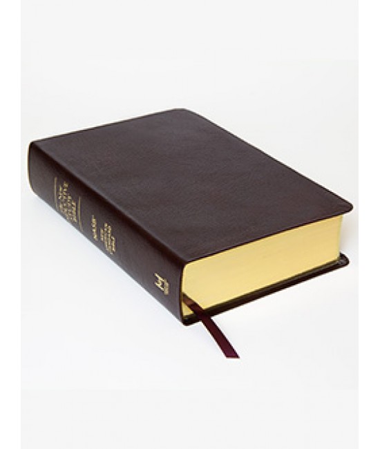 XOS - Bible - The New Inductive Study Bible-NASB (Genuine Leather) - Burgundy                   