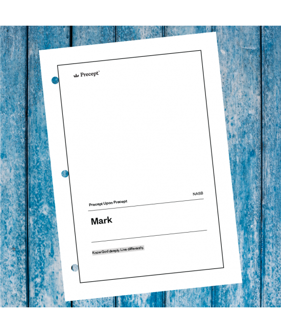 #71758 - IO - NASB - Mark Bible Study #71758 - IO - NASB - Mark Bible Study
