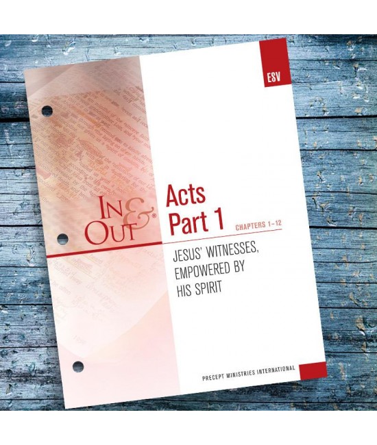 ESV Acts Part 1 In  Out Workbook  