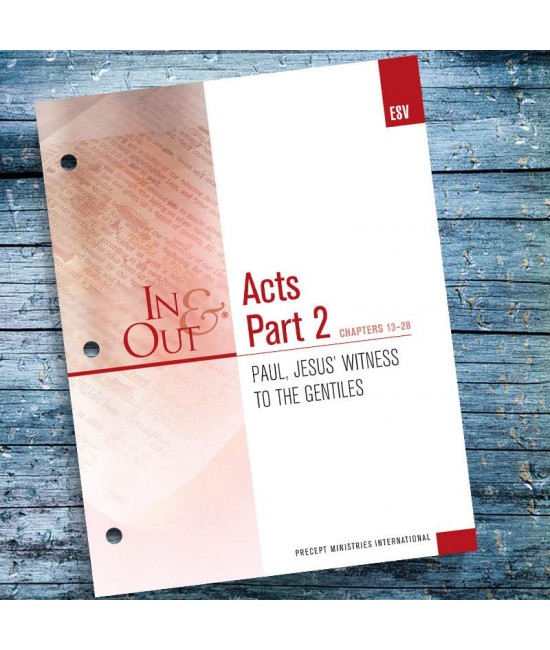 ESV Acts Part 2 In  Out Workbook 