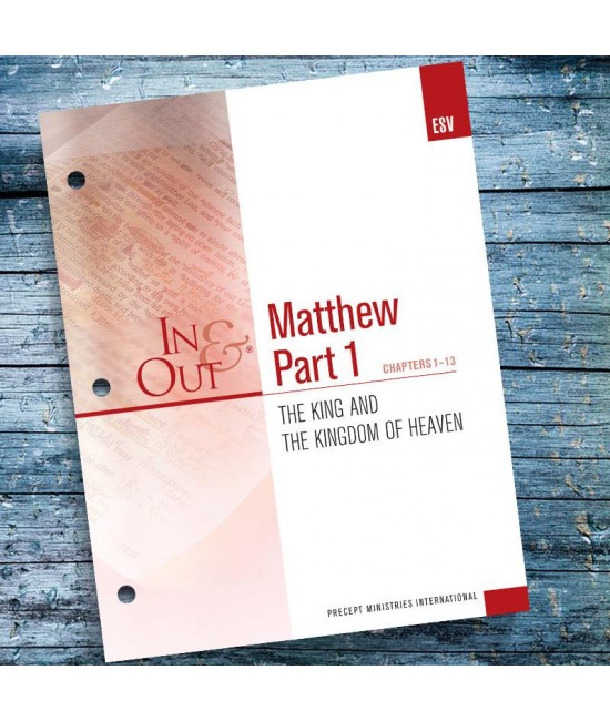 ESV Matthew Part 1 In   Out Workbook  