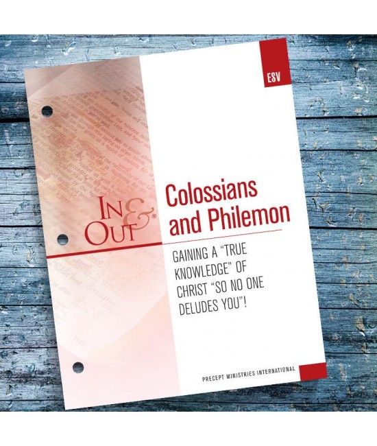 ESV Colossians Philemon In Out Workbook 