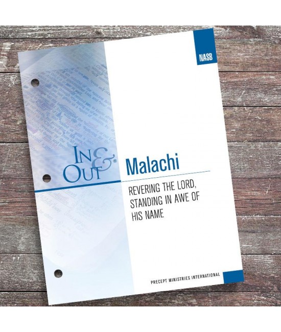 NASB Malachi In  Out Workbook 