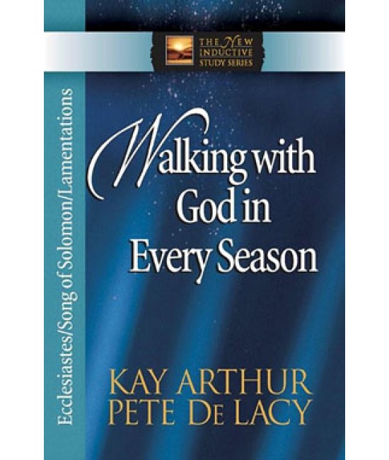 NISS - Walking With God In Every Season: Ecclesiastes/Song of Solomon/Lamentations