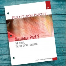 ESV Matthew Part 2 Precept Workbook  