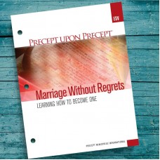 ESV Marriage Without Regrets Precept Workbook  