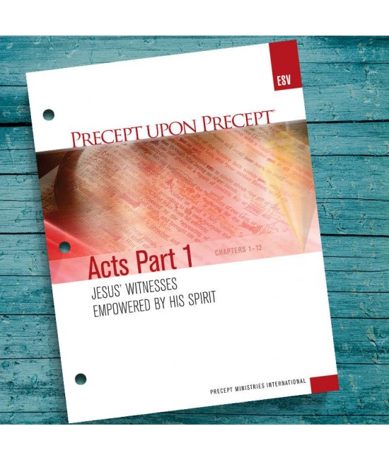 ESV Acts Part 1 Precept Workbook 