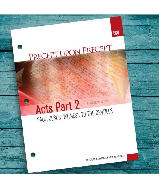 ESV Acts Part 2 Precept Workbook 