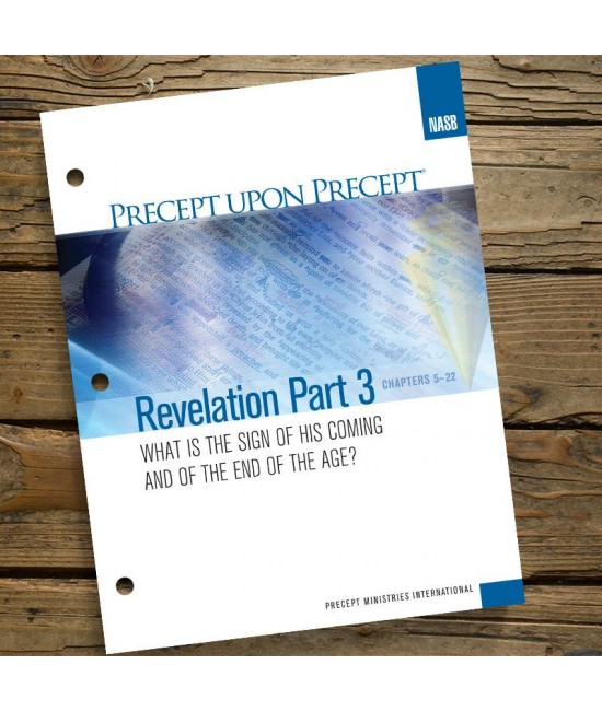 *70112 -PUP -NASB - REVELATION PART 3-PRECEPT WORKBOOK