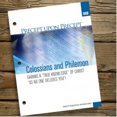 NASB Colossians Philemon Precept Workbook 