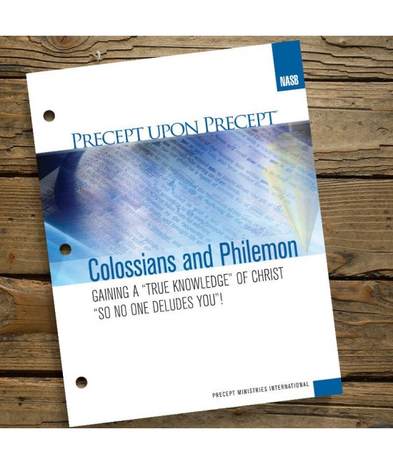 NASB Colossians Philemon Precept Workbook 